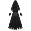 Europäisches & Asiatisches Halloween Zombie Nonnen Kostüm - Cosplay Rollenspiel Outfit für Zombie, Vampir, Dämon oder Geist Themen