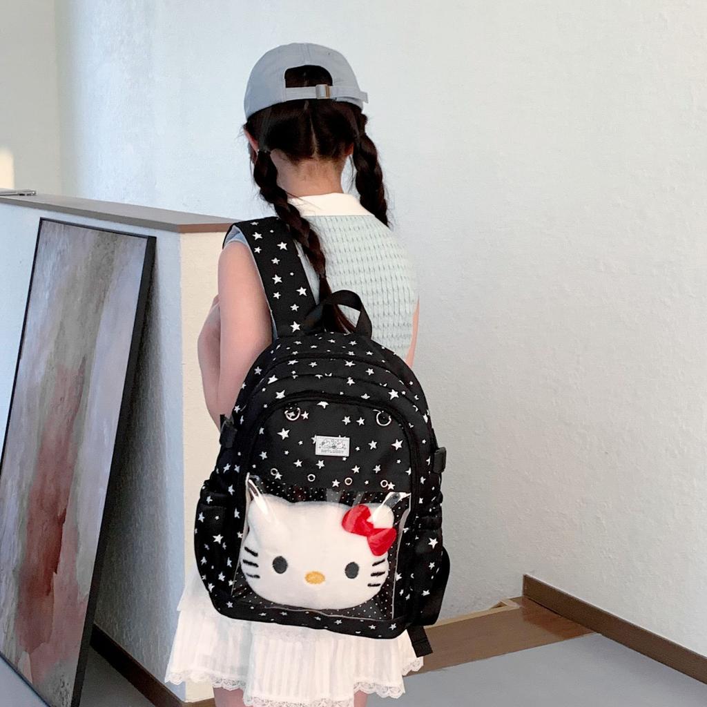 Schoolbag Japanese Star Backpack Female Student Schoolbag Lightweight High Value Pain Bag Girls Campus Versatile Girl Style Backpack