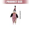 Handbemalte Keramik Clownpuppen Figur Nostalgische Heimdekoration Halloween Weihnachtsgeschenk Sammlerstück Schreibtischdekorationen