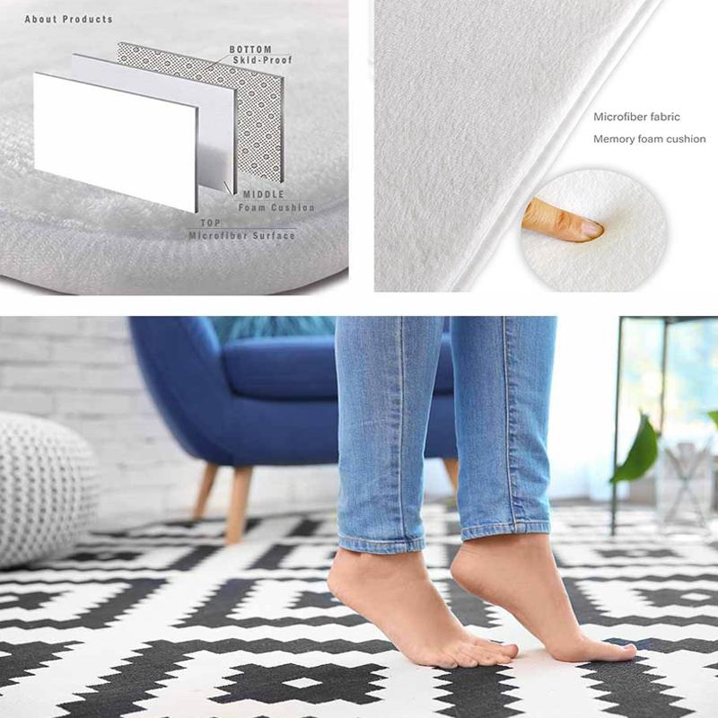 Geometrisch bedruckte Dekoration Heimteppich Wohnzimmer Moderner Stil 200x250 Große Bereichsteppiche für Schlafzimmer Weiche Rutschfeste Matte Kinder