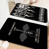 Vintage Arctic Monkeys Rock Band Music Cover Series Art Bath Mat Home Doormat Bathroom-Toilet Mats Bedroom Welcome Doormat