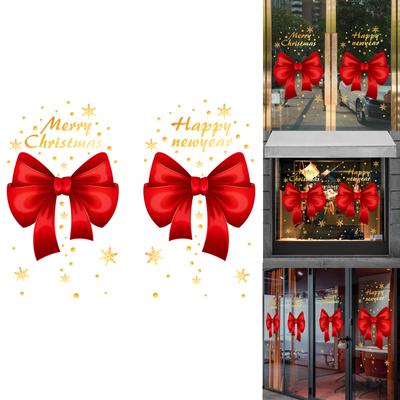 Christmas Stickers Shopping Mall Window Stickers Children's Room Stickers Wall Stickers Set Christmas Decoration