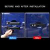 For Benz G Class W463 G350 -21 Glossy Black Car Door Grab Handle Cover Trim
