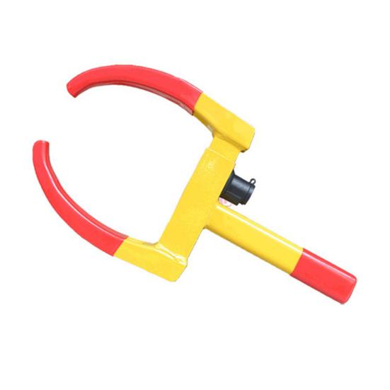 Zámek na kolo Bezpečnostní zámek na auto Vysoce pevná odolná konstrukce Univerzální Jednoduchá instalace Bezpečný zámek na kolo proti krádeži s klíči