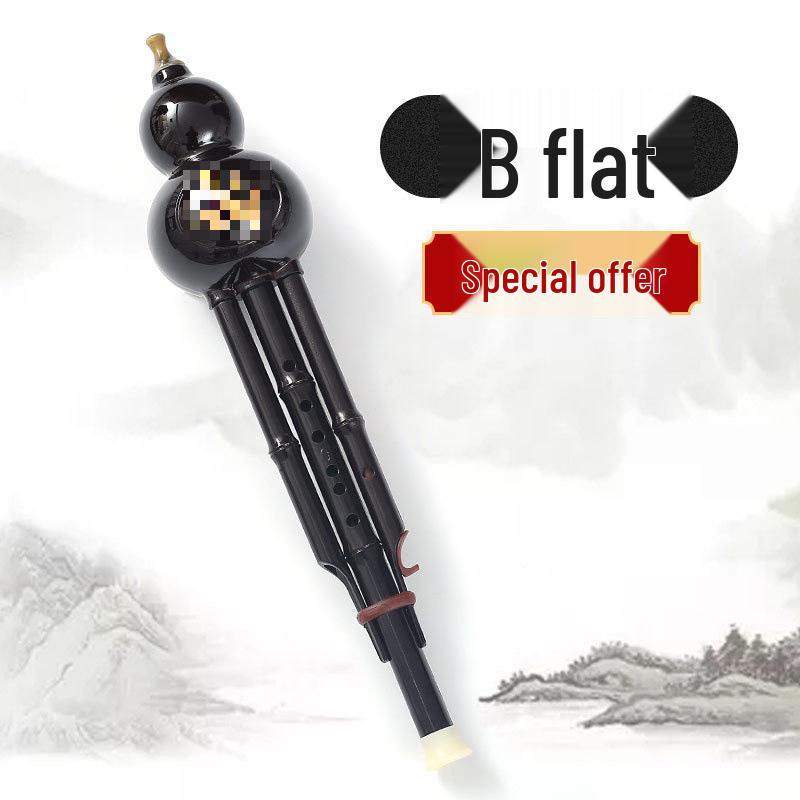 B Flat & C Key Ethnic Gourd Flute for Students & Beginners
