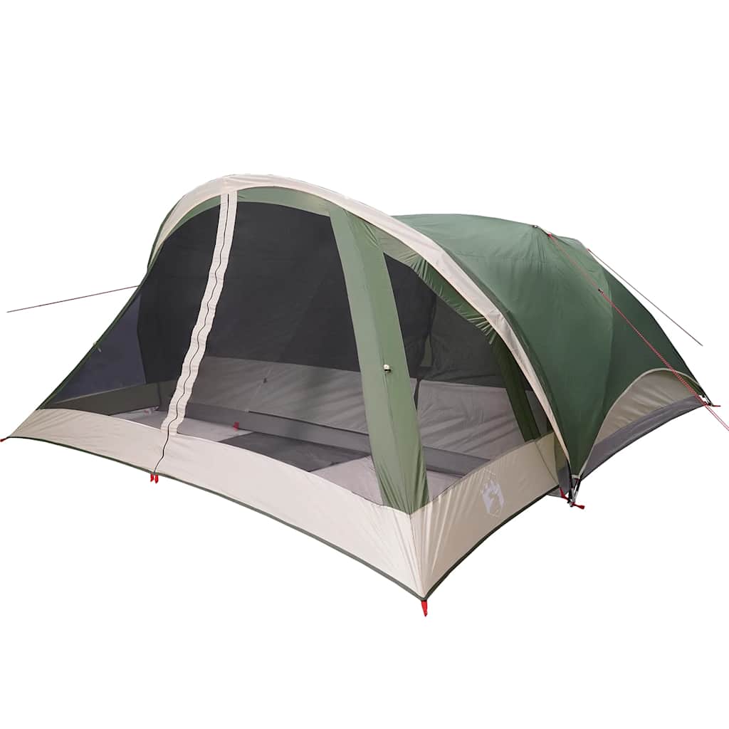 Family Tent for 6 Persons Green Waterproof