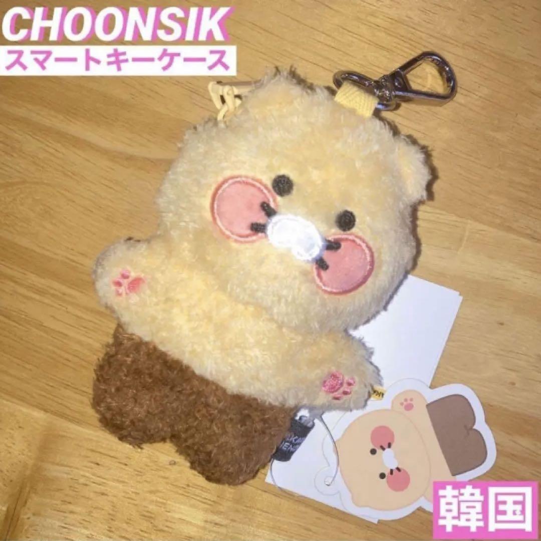 

[USED] Korea Kakao Friends Chunsik Smart Key Case Plush Keychain