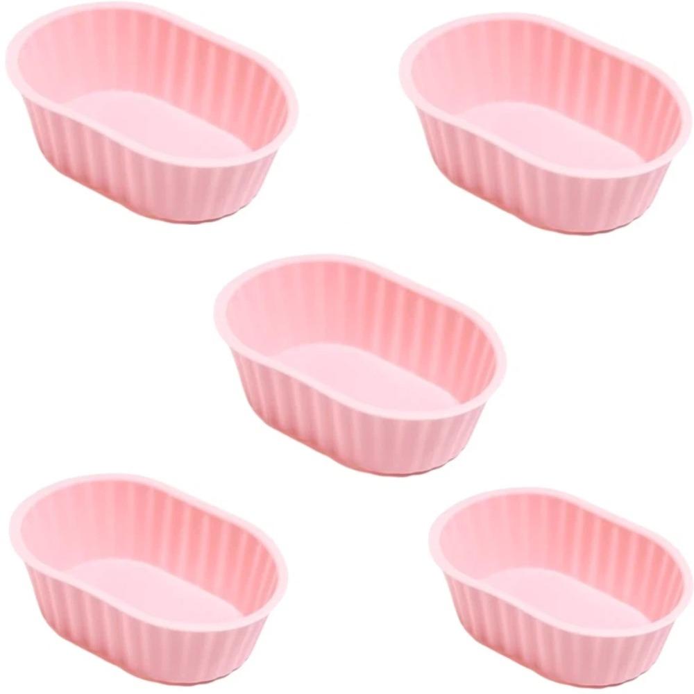 Oval Cupcake Baking Molds Easy Release Baking Cups Cake Moulds Baking Molds  Air Fryer