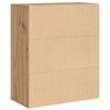 Bookshelf Artisan Oak 60 x 30 x 71.5 cm Engineered Wood