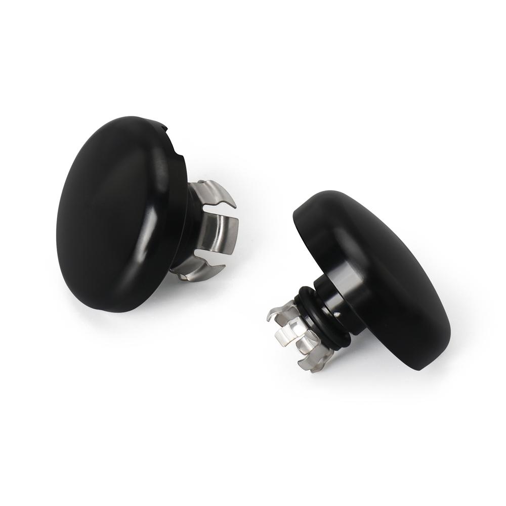 Motorcycle Circle Cut Front Axle Nut Caps For Touring Street Road Glide CVO FLHX FLTRX FLTRXSE FLHXSE Ultra FLHXU 2023 2024 2025 чёрный