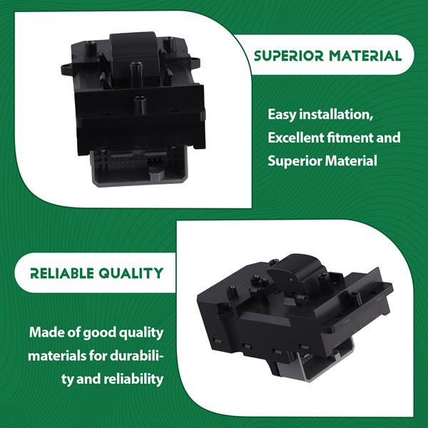 35760-T2A-H31: Compatible with 9.5th Gen Accord Odyssey Power Window Switch.