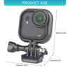 Shockproof Thumb Camera Cage Protective Shell Tool Less Mounting Lightweighted Frame For Go Ultra Thumb Action Camera