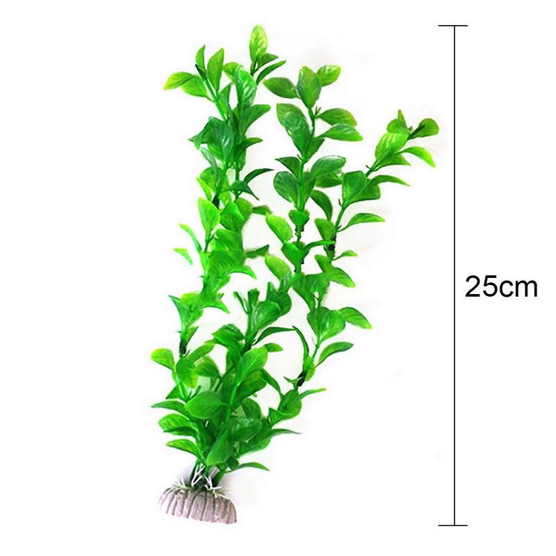 25cm Artificial Aquarium Water Grass Decoration for Fish Tanks