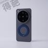 Per OPPO Find X9 Ultra Custodia Lusso Magnetica Anello 360° Per MagSafe Copri Telefono Sabbia Rocciosa Opaca Bordi Morbidi Guscio Antiurto