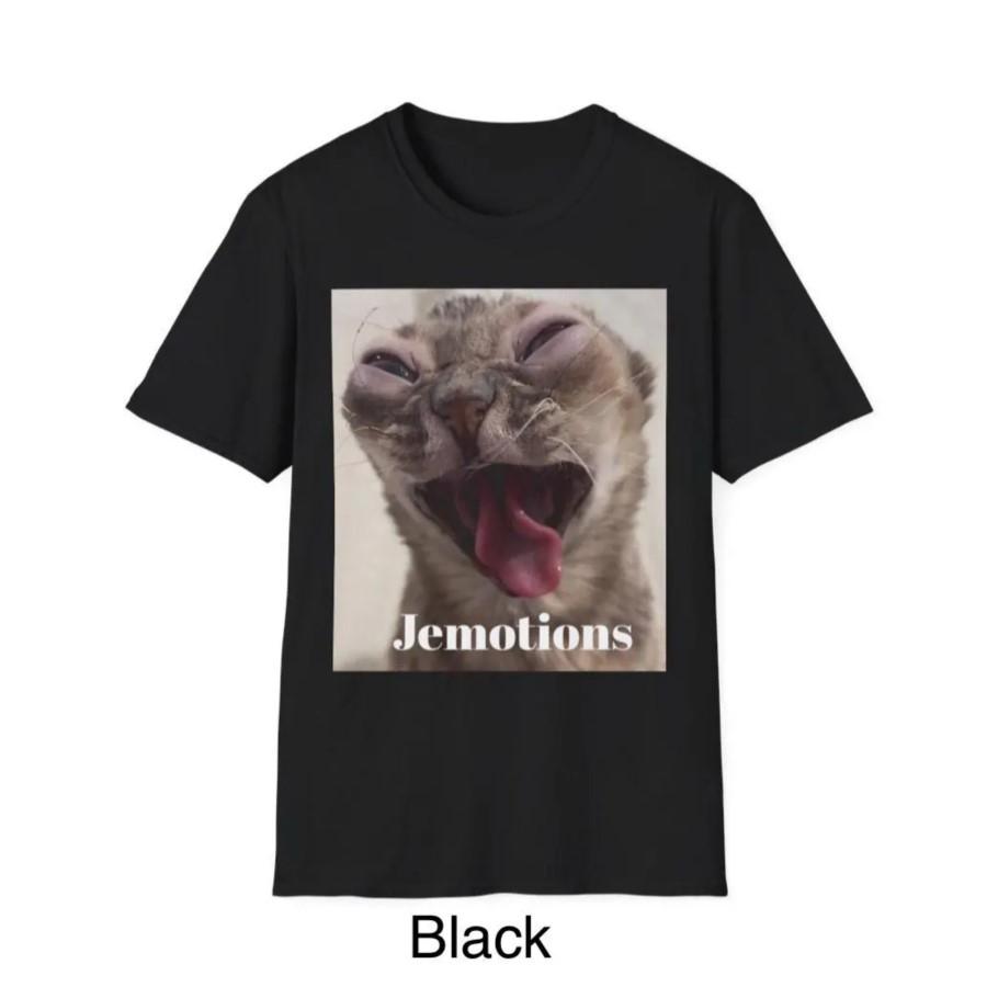 

Jemotions Meme T-shirt For Men Women 100% Cotton T Shirts Short Sleeve Tops 0202-3 - Men s Summer Cotton Graphic Tee S разноцветный