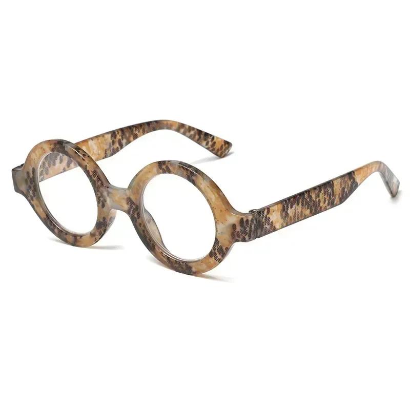 Vintage Blue Light Blocking Reading Glasses Full Frame Round Optical Prescription Eyewear 1.0 TO +4.0 Eye Protection