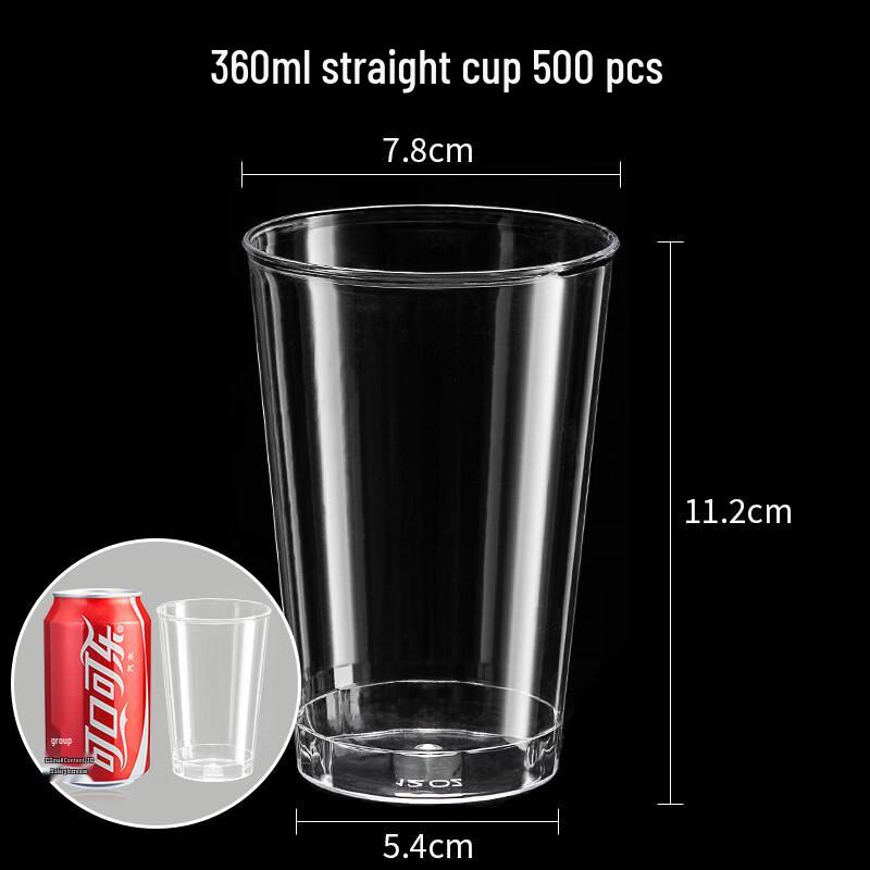 Xihe Thickened Transparent Disposable Water Cups