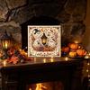 Handmade Home Accents Halloween Embroidery Kit DIY Stitch Kit for Adults Cute Witch Decoration Ghost Black Cat Pumpkin Pattern Wall Decor Beginners