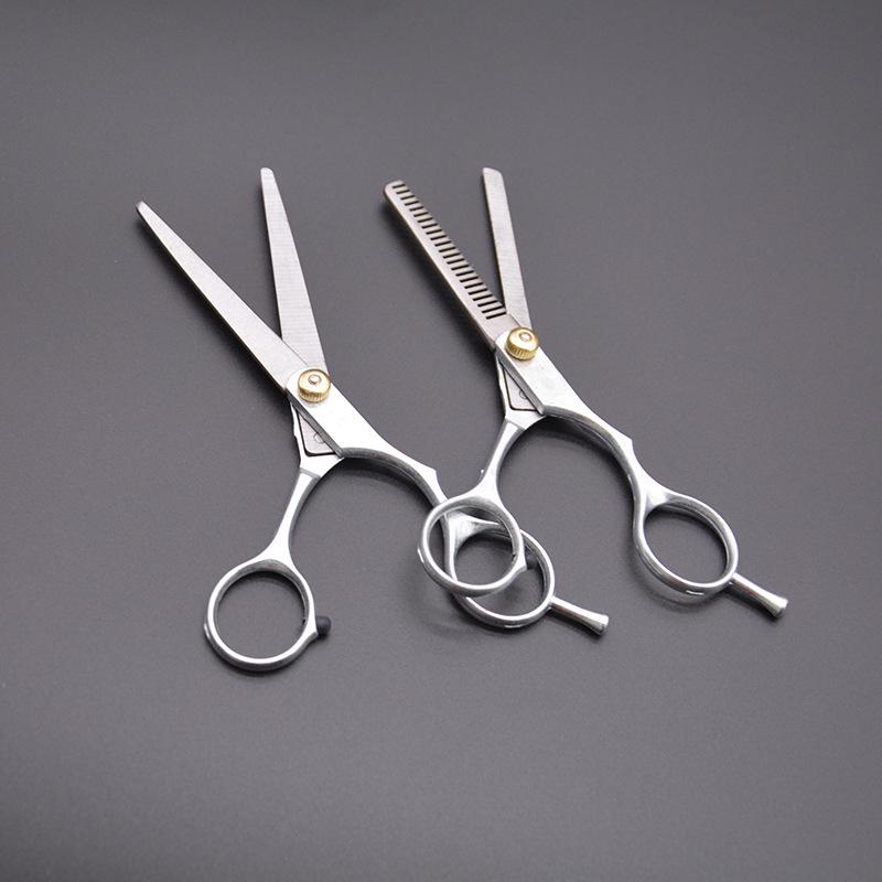Professional Barber & Pet Hairdressing Scissors - Split Ends & Thinning Tools