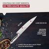 Couteau de chef 33 cm en inox nirosta star