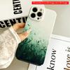 Green Leaf Mist Art Phone Case All Inclusive Film Hard Phone Case, Compatible with iPhone 18 Pro Max 17 16 15 14 13 12 11