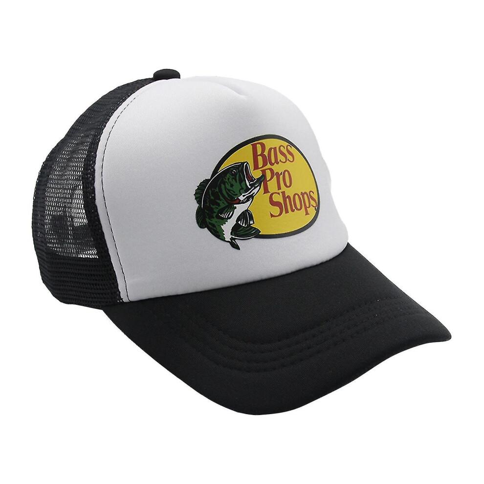 Bass Pro Shop Outdoor Hut Trucker Mesh Kappe - Herren und Damen Einheitsgröße Snapback-Verschluss - Ideal für die Jagd