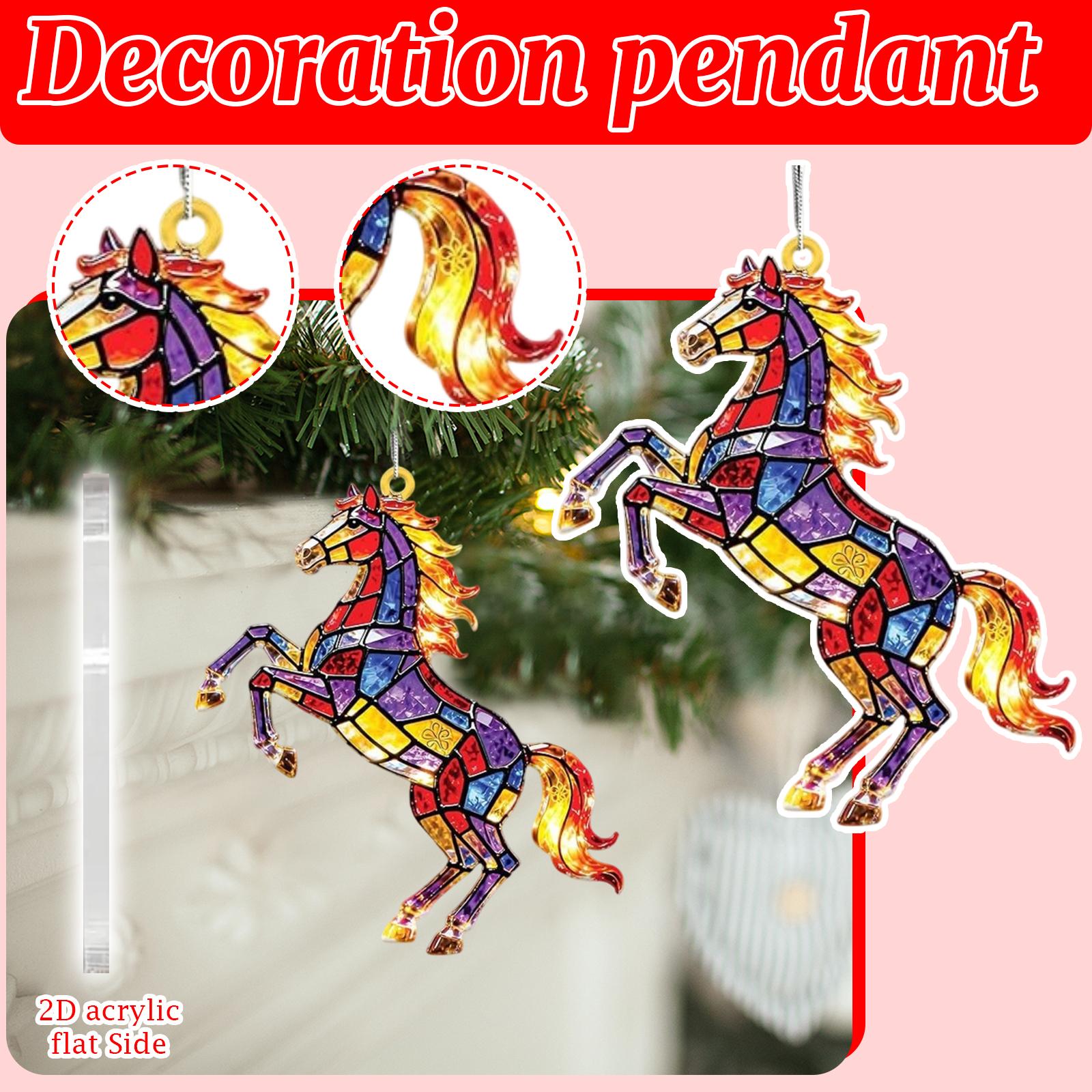 

2D Acrylic - Colorful Window Art Decor One Size