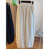 Women's Spring High Waist Loose Harem Pants - Petite Casual Lantern Style