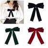 Uniform Bowknot Tie for Girls Senior School Lady Uniform Pre-tied Bows Elegant Look for Business and Office Use