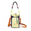 Bolso de Hombro Casual Ligero de Moda con Múltiples Bolsillos y Una Botella de Agua Adjunta, Bolso Cruzado para Mujer