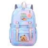 Large Capacity Kids School Backpack Elementary Students Cute Capybara Print Waterproof Durable Design With Padded Shoulder