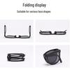Women's Polarized Folding Sunglasses - Anti-UV, Large Frame, Internet Celebrity Style for a Chic, Face-Slimming Look