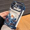 Japanese-Style Wave Ancient Phone Casing For Oppo Reno15 Reno15 14 13 12 11 Pro Plus 15F 14f 13f 12f A5 A6PRO A79 A78 Air Bag