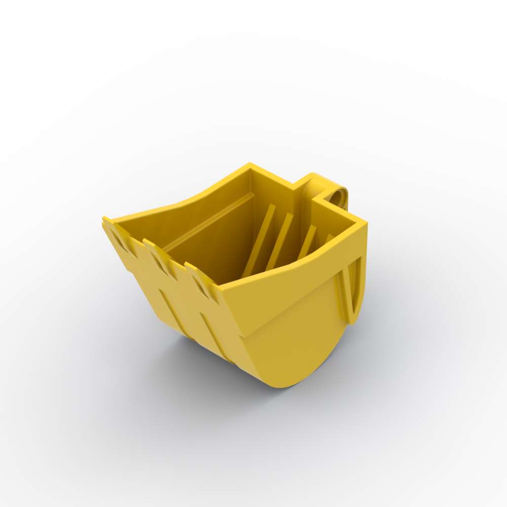 Non-Toxic Moc 1Pcs 24120 Digger Bucket 4X7 Building Blocks Kit 6145856 With Teeth Bricks Particle Educational Diy Toys Children Kid Gifts