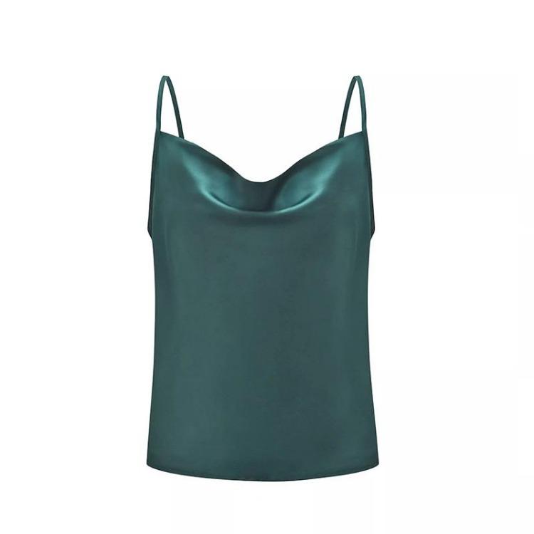 Women Sexy Backless V Neck Bandage Vest Tops for Ladies