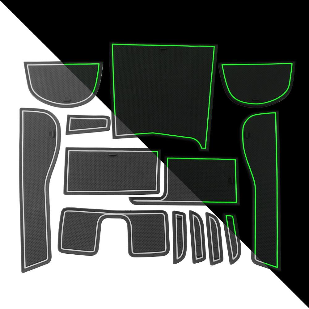 Anti-Slip Gate Slot Cup Mats for Honda SHUTTLE GK8/9 GP7/8 Japan in Southeast Asi Non-Slip Mat Door Pad Car Accessories RHD