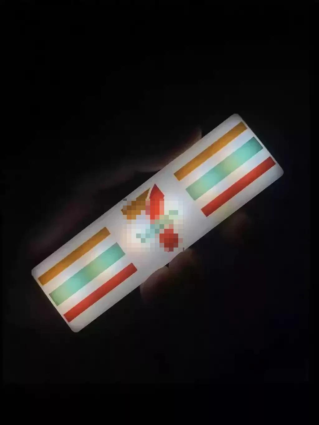 

Домашний магнитный стикер на холодильник из магазина шаговой доступности, креативная доска для записей со светодиодной подсветкой, Lawson 711, домашний лайтбокс, стикер на холодильник