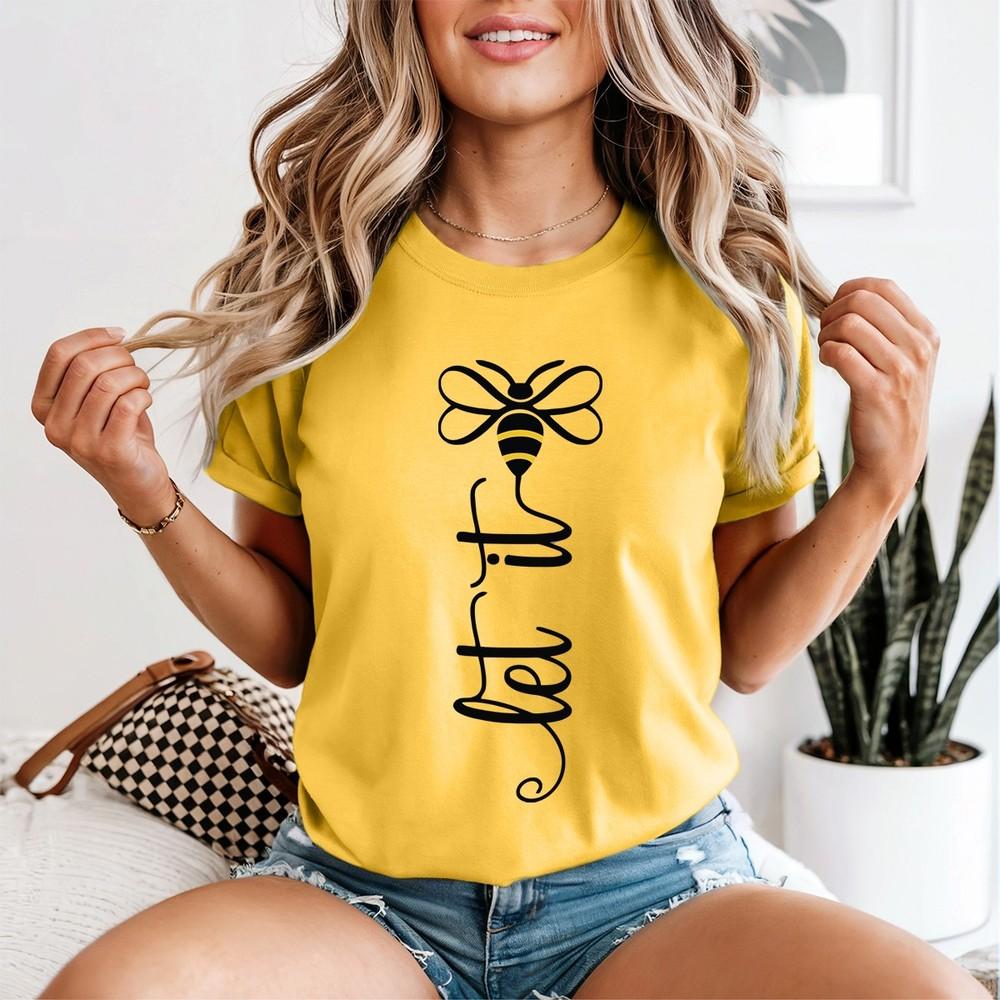 Bee Kind Bee Animals Unisexs TShirt Insect Lover Kindness Message