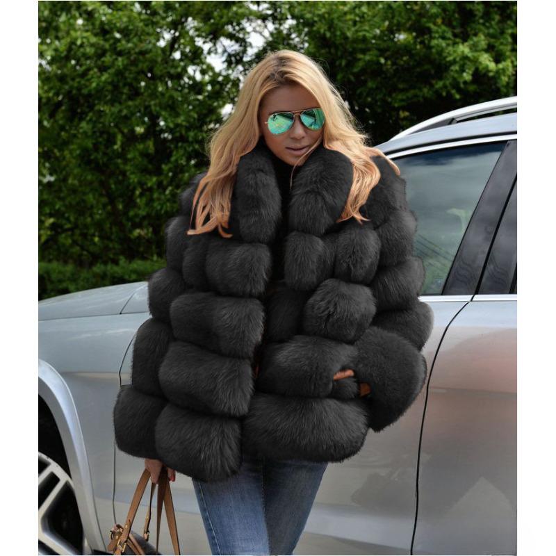 Fur Autumn and Winter New Fur Coat Women's Imitation Fur Women's Coat