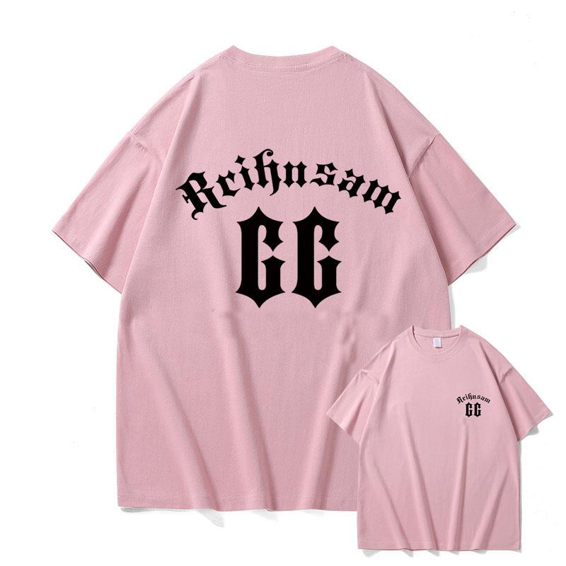 European and American trendy New Summer Oversized Men T Shirt Pure Cotton Letter Print Women T-Shirts High Quality Fashion Vintage Unisex Tee