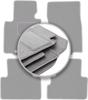 Gray Car Mats For: Infiniti FX II SUV (2008-2017)