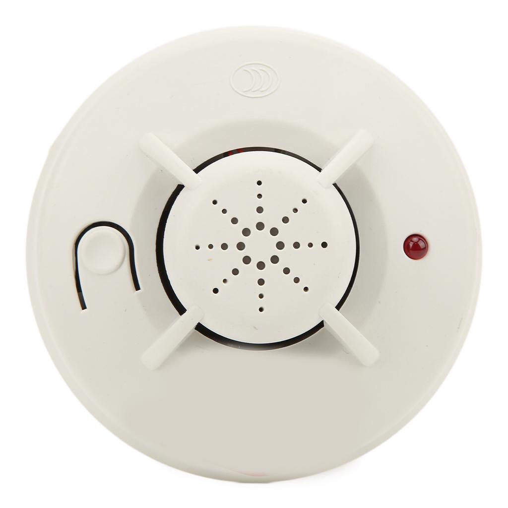 Smoke Alarm Battery Operated LED Indicator Quick Response Dustproof 360 Degrees  Angle Fire Detector