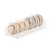 Elegant Designs Single Pack Multipurpose Acrylics Dish Portable Accessory for Serving Snacks and Fruits Daily Use Items