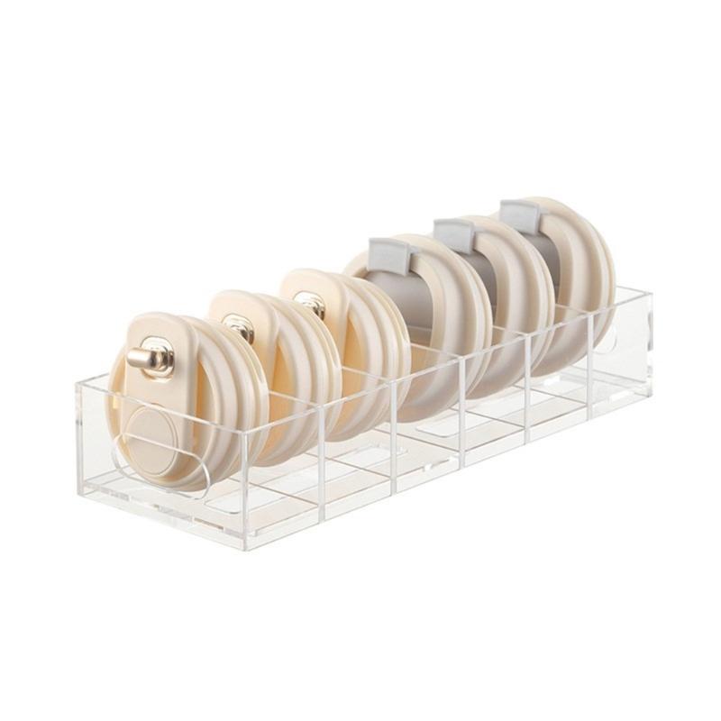Elegant Designs Single Pack Multipurpose Acrylics Dish Portable Accessory for Serving Snacks and Fruits Daily Use Items