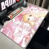 C-Chobits Chii Anime Girl Desk Mat Computer Office Extended Mouse Pad Laptop Rubber Non-slip Large Mousepad Gamer Cabinet Carpet