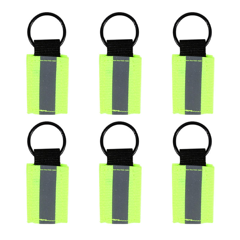 Reflecterende Rugzak Tag 6 stuks Veiligheid Reflector Hangers Reflecterende Rugzak Hangers Veiligheid Reflector Tag Hangers Stijlvol