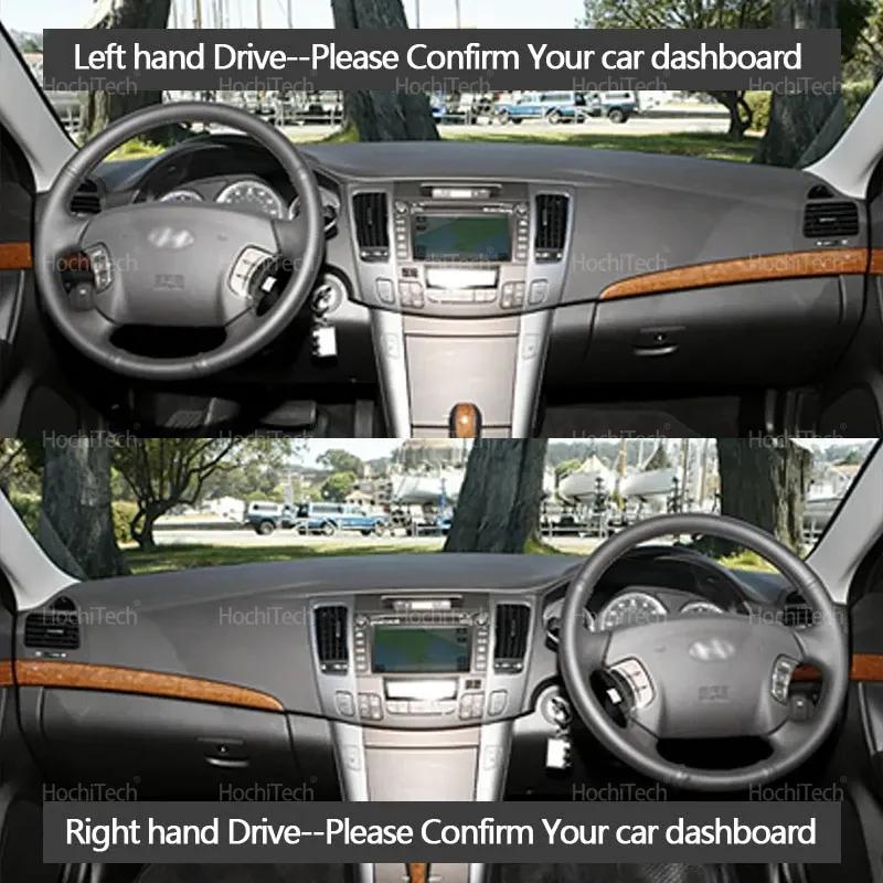 Dashboard Cover Board Anti-Slip Mat Protect Pad Car Sunshade Carpet Rug for Hyundai Sonata Sonica NF 2005 2006 2007 2008 2009
