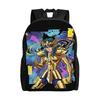 Knights of the Zodiac Backpack  Ita Bag  Mochila Portable Campus Sturdy Shoulder Rucksack