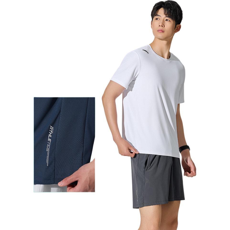 Anta Variety Training Collection T Shirt Men's Sky Blue 952527114-6