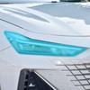 2 Pcs Car Headlight Protective Film Front Light Transparent Smoked Black TPU Sticker For Changan UNI-V - car Accessories